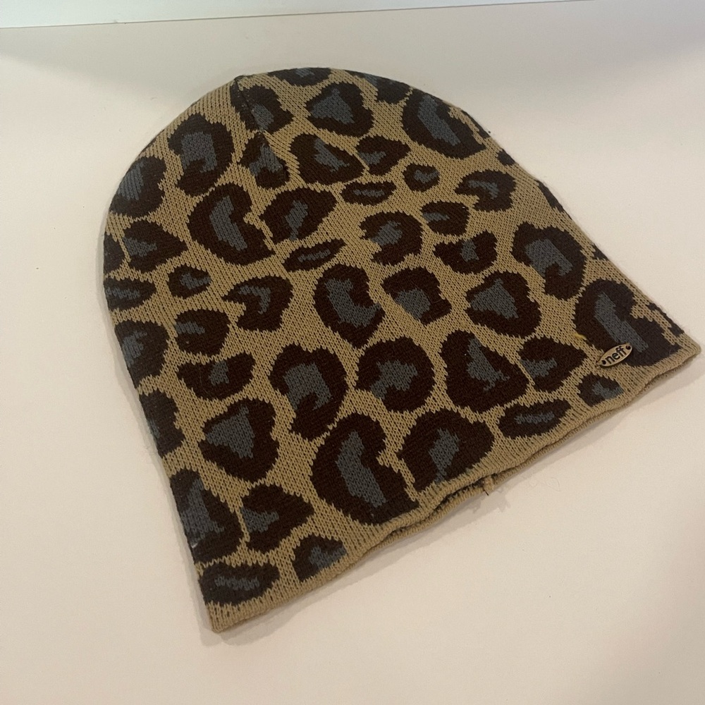 Neff Leopard Beanie